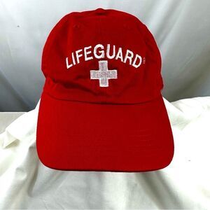 LIFEGUARD Official Unisex Baseball Hat Red